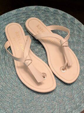 WR1 KATE SPADE Knott Leather Flip-Flop